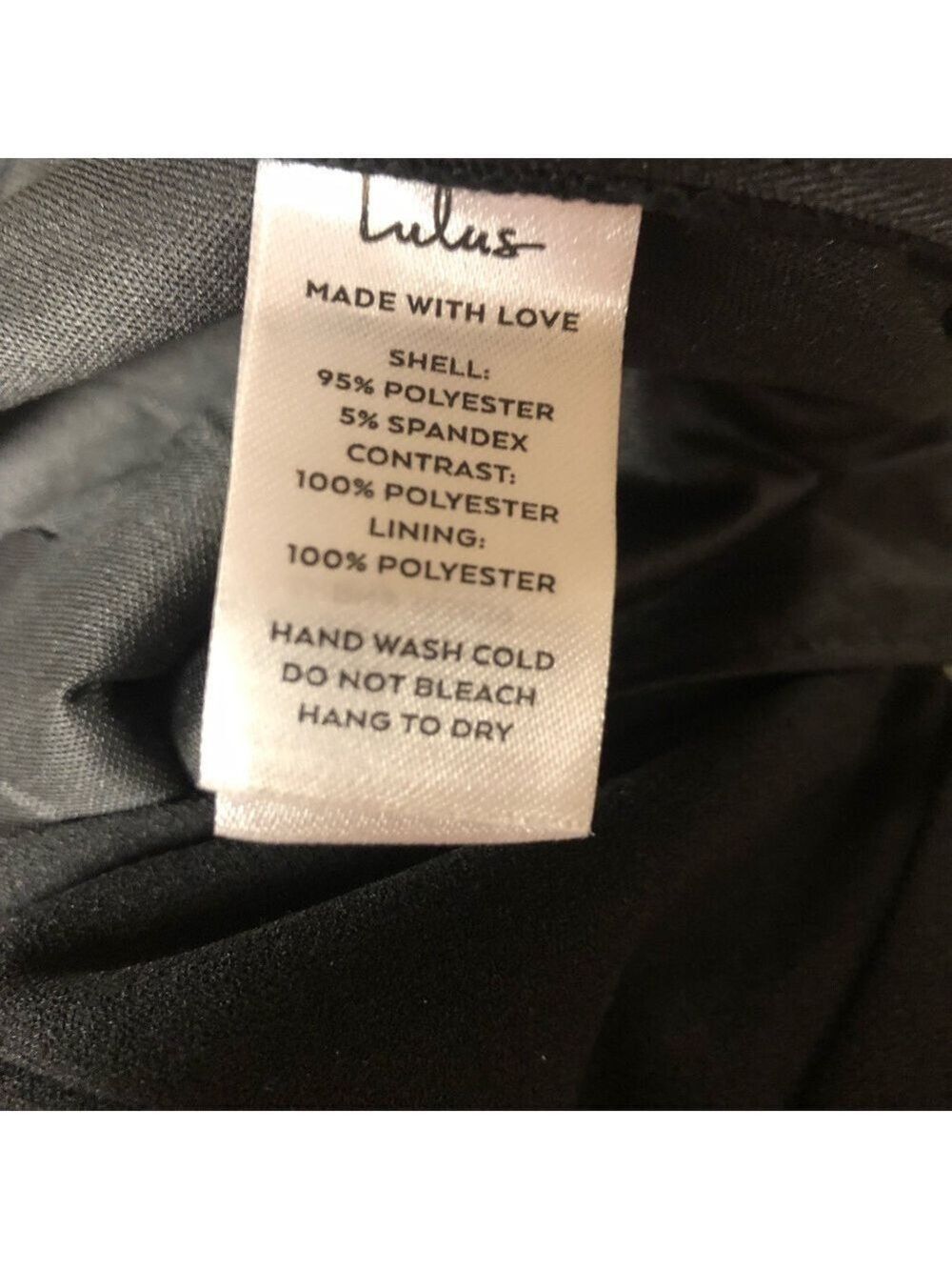 Lulus Elegant Black One-Shoulder Jumpsuit with sequins. - Picture 6 of 6